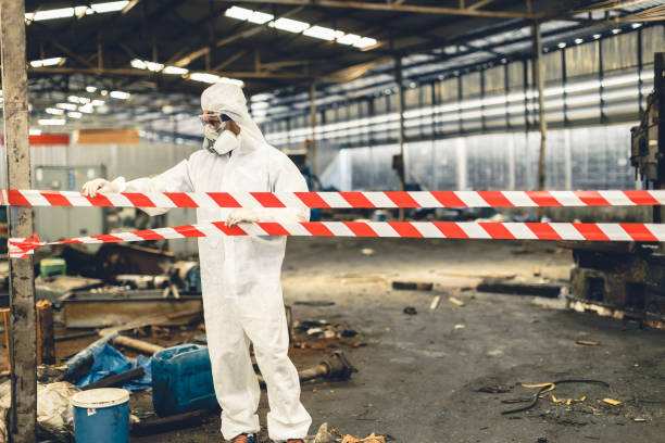 Professional Drug Lab Cleanup technician working in Dyer, TN